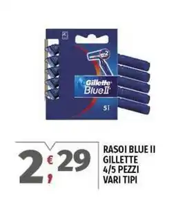 Vivo Supermercati Rasoi blue II GILLETTE offerta