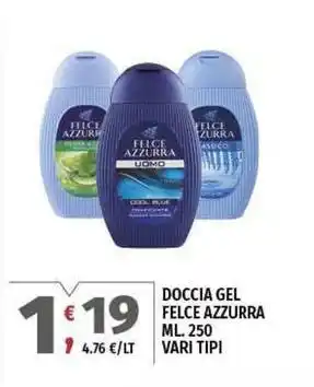 Vivo Supermercati Doccia gel FELCE AZZURRA offerta