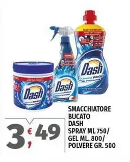 Vivo Supermercati Smacchiatore bucato dash spray offerta