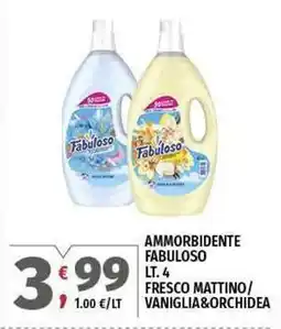 Vivo Supermercati Ammorbidente FABULOSO offerta
