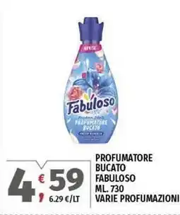 Vivo Supermercati Profumatore bucato FABULOSO offerta