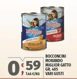 Vivo Supermercati Bocconcini morando MIGLIOR GATTO offerta