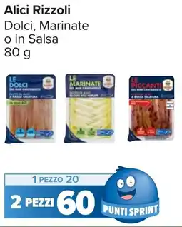 Carrefour Market Alici Rizzoli offerta