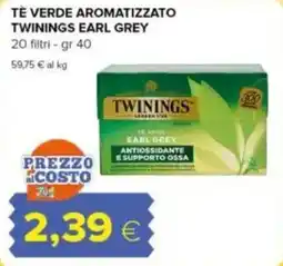 Tigre Tè verde aromatizzato twinings earl grey offerta