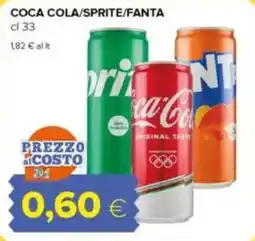 Tigre Coca cola/sprite/fanta offerta