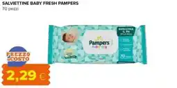 Tigre Salviettine baby fresh PAMPERS offerta