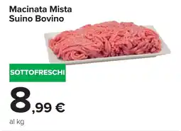 Carrefour Macinata Mista Suino Bovino offerta