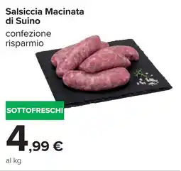 Carrefour Salsiccia Macinata di Suino offerta