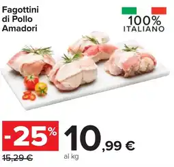 Carrefour Fagottini di Pollo Amadori offerta