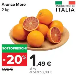 Carrefour Arance Moro offerta