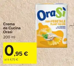 Carrefour Crema da Cucina Orasì offerta