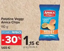 Carrefour Patatine Veggy Amica Chips offerta