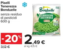 Carrefour Piselli Tenerezza Bonduelle offerta