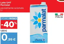 Carrefour Latte UHT Parmalat offerta