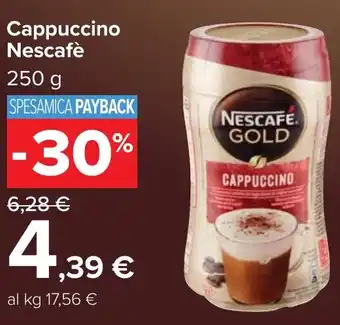 Carrefour Cappuccino Nescafè offerta