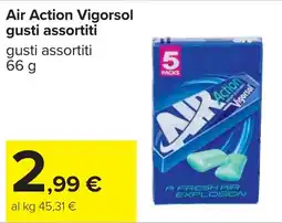 Carrefour Air Action Vigorsol offerta