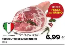Oasi Prosciutto di suino intero al kg offerta
