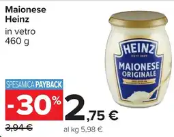 Carrefour Maionese Heinz offerta