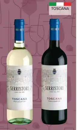 Carrefour Toscana IGT Rosso o Bianco Serristori offerta