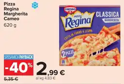 Carrefour Pizza Regina Margherita Cameo offerta