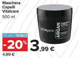 Carrefour Maschera Capelli Vitalcare offerta