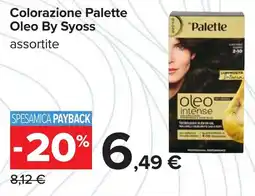 Carrefour Colorazione Palette Oleo By Syoss offerta