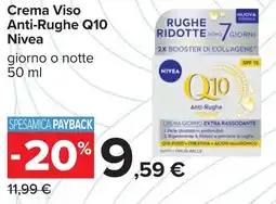 Carrefour Crema Viso Anti-Rughe Q10 Nivea offerta