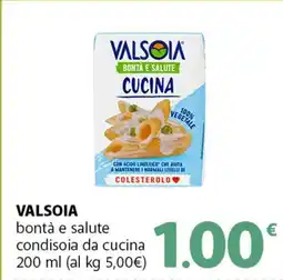 Famila Superstore VALSOIA bontà e salute condisoia da cucina offerta