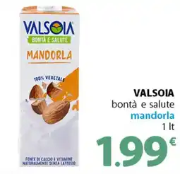 Famila Superstore VALSOIA bontà e salute mandorla offerta