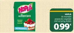 Famila Superstore HOPLÀ da montare preparato vegetale offerta