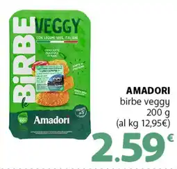 Famila Superstore AMADORI birbe veggy offerta