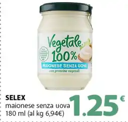 Famila Superstore SELEX maionese senza uova offerta