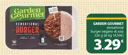 Famila Superstore GARDEN GOURMET sensational burger vegano di soia offerta