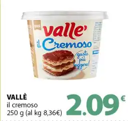 Famila Superstore VALLÈ il cremoso offerta