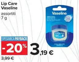 Carrefour Lip Care Vaseline offerta