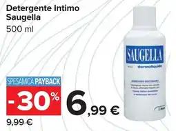 Carrefour Detergente Intimo Saugella offerta