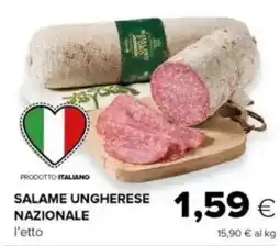 Oasi Salame ungherese nazionale l'etto offerta