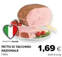 Oasi Petto di tacchino nazionale l'etto offerta