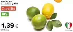 Tigre Limoni bio CONSILIA offerta