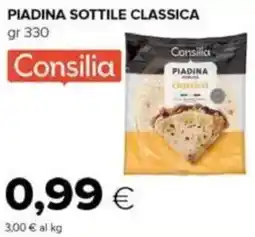 Tigre Piadina sottile classica CONSILIA offerta