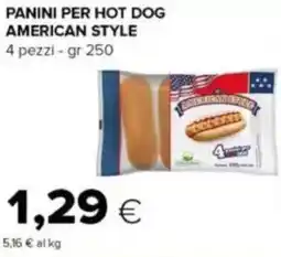 Tigre Panini per hot dog american style offerta