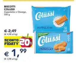Esselunga Biscotti Colussi offerta