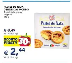 Esselunga PASTEL DE NATA DELIZIE DAL MONDO offerta
