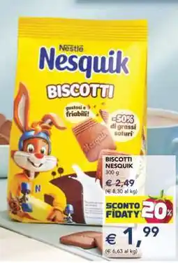 Esselunga Biscotti Nesquik offerta