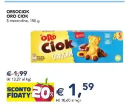 Esselunga ORSOCIOK ORO CIOK offerta