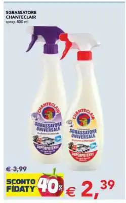 Esselunga Sgrassatore Chanteclair offerta