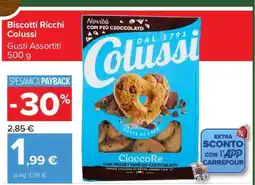 Carrefour Biscotti Ricchi Colussi offerta