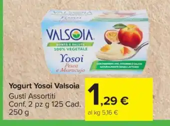 Carrefour Yogurt Yosoi Valsoia offerta