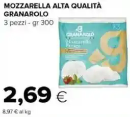 Tigre Mozzarella alta qualità GRANAROLO offerta