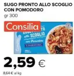 Tigre Sugo pronto allo scoglio con pomodoro offerta